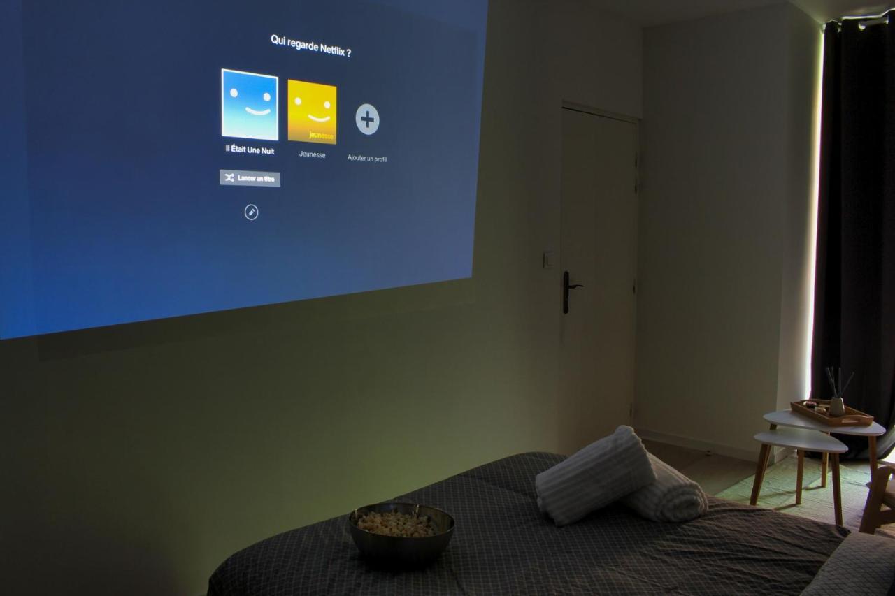 Studio Videoprojecteur & Popcorn - Proche Victoire Lejlighed Bordeaux Eksteriør billede